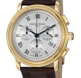 Frederique-Constant-Mens-Persuasion-Brown-Strap-Chronograph-Watch