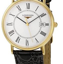 Longines Men's La Grande Classique Presence White Dial Watch